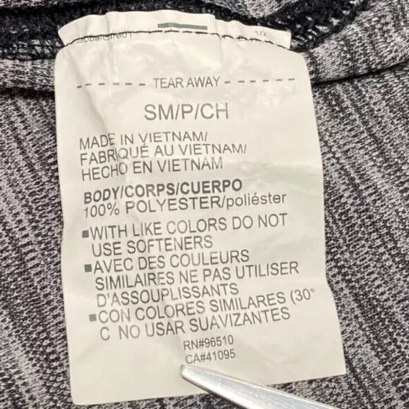 Under Armour UA Ladies Small Velocity Twist Tech Tee Black Heather Crewneck EUC - Picture 9 of 14